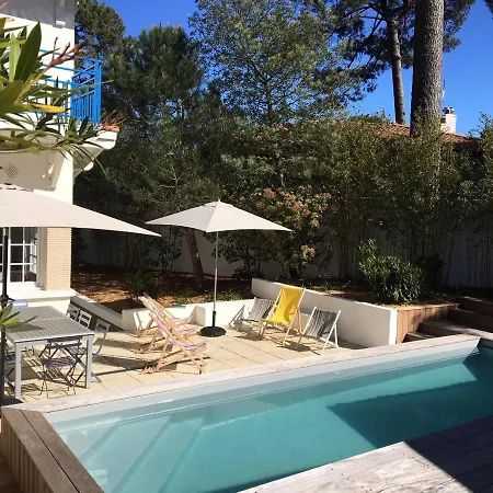 Villa Moderne 4 Chambres, Piscine Chauffée, Wi-fi, Proche Et Commerces, - Fr-1-374-147 Arcachon